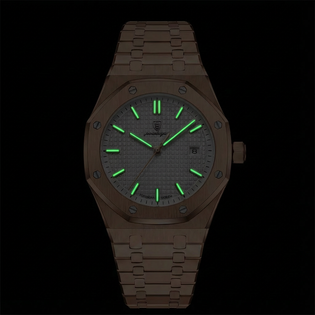 VOLTIFY – Rose Gold & Cadran Blanc