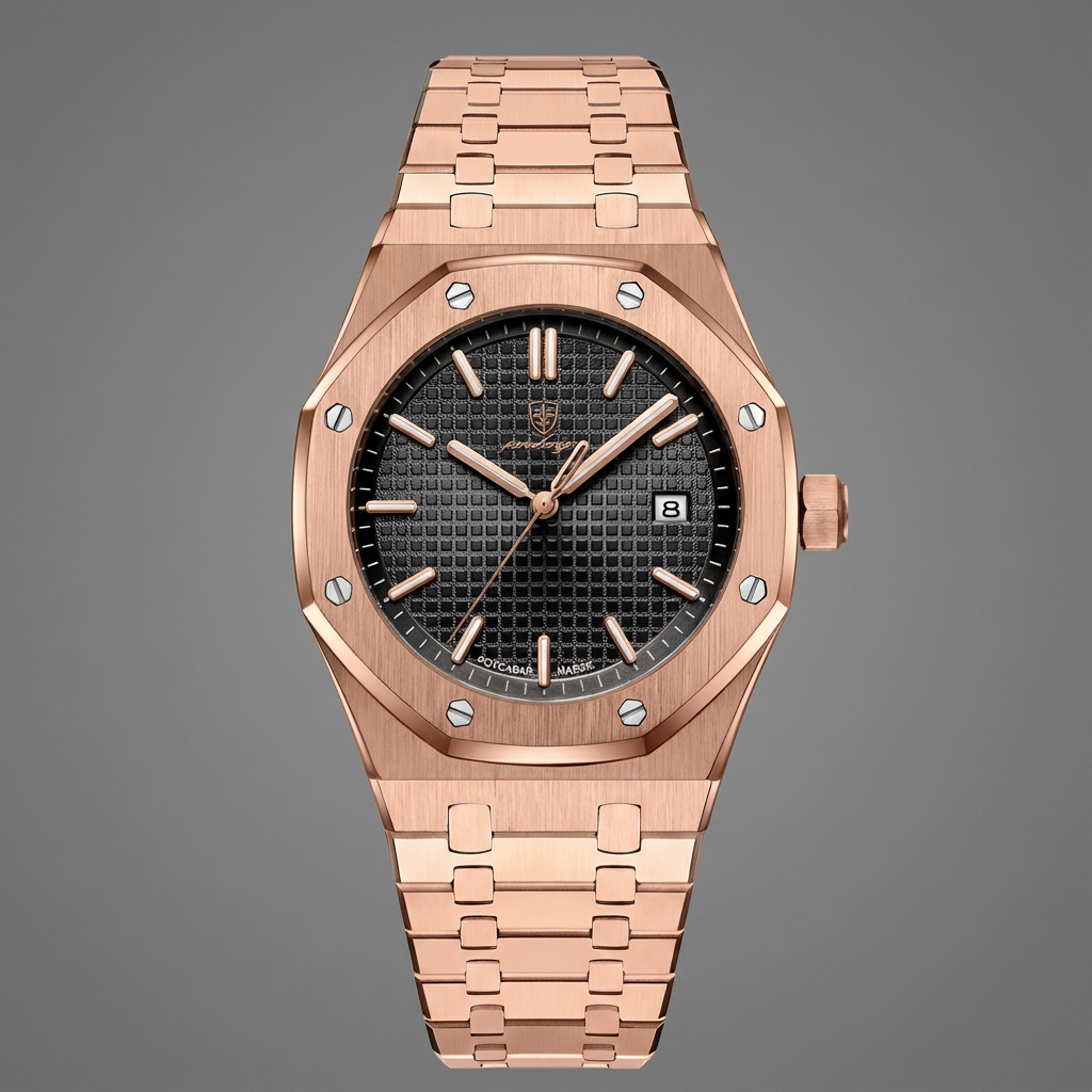 VOLTIFY – Rose Gold & Cadran Noir