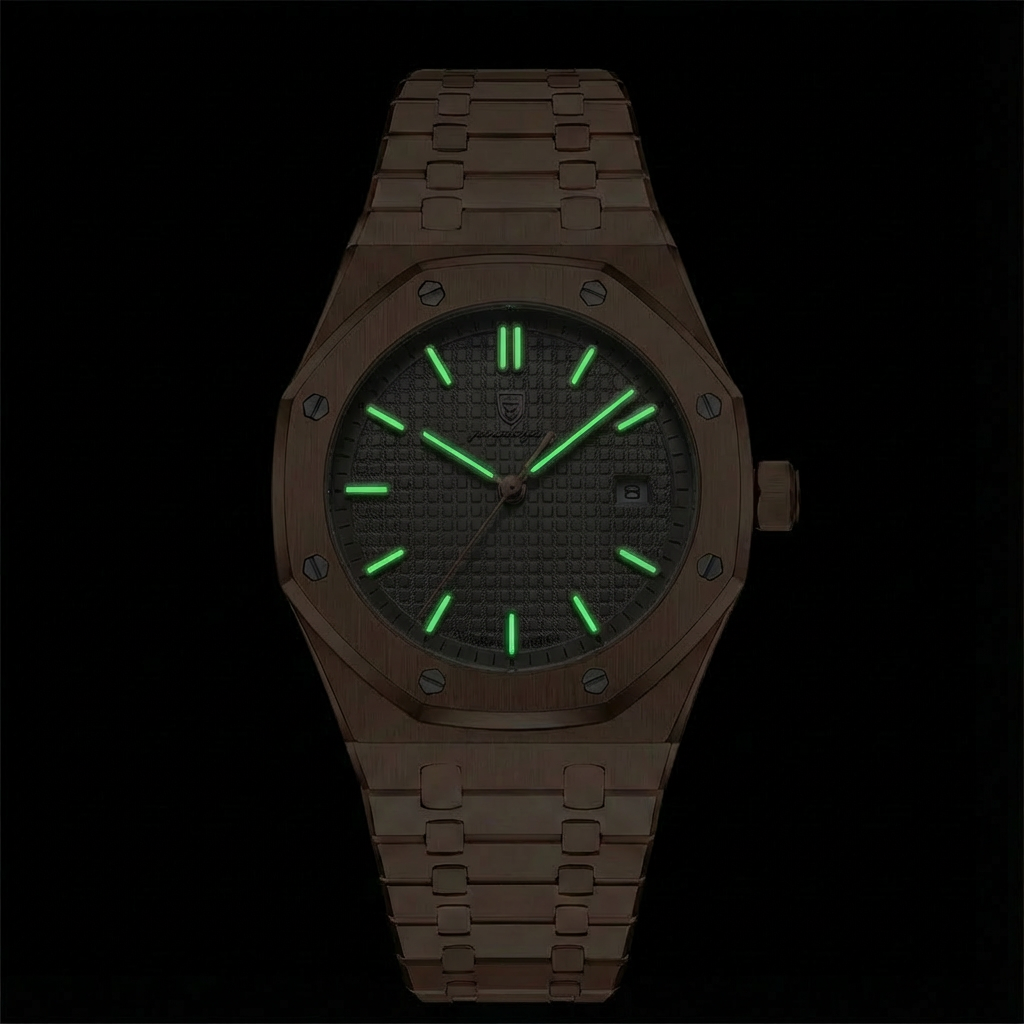 VOLTIFY – Rose Gold & Cadran Noir